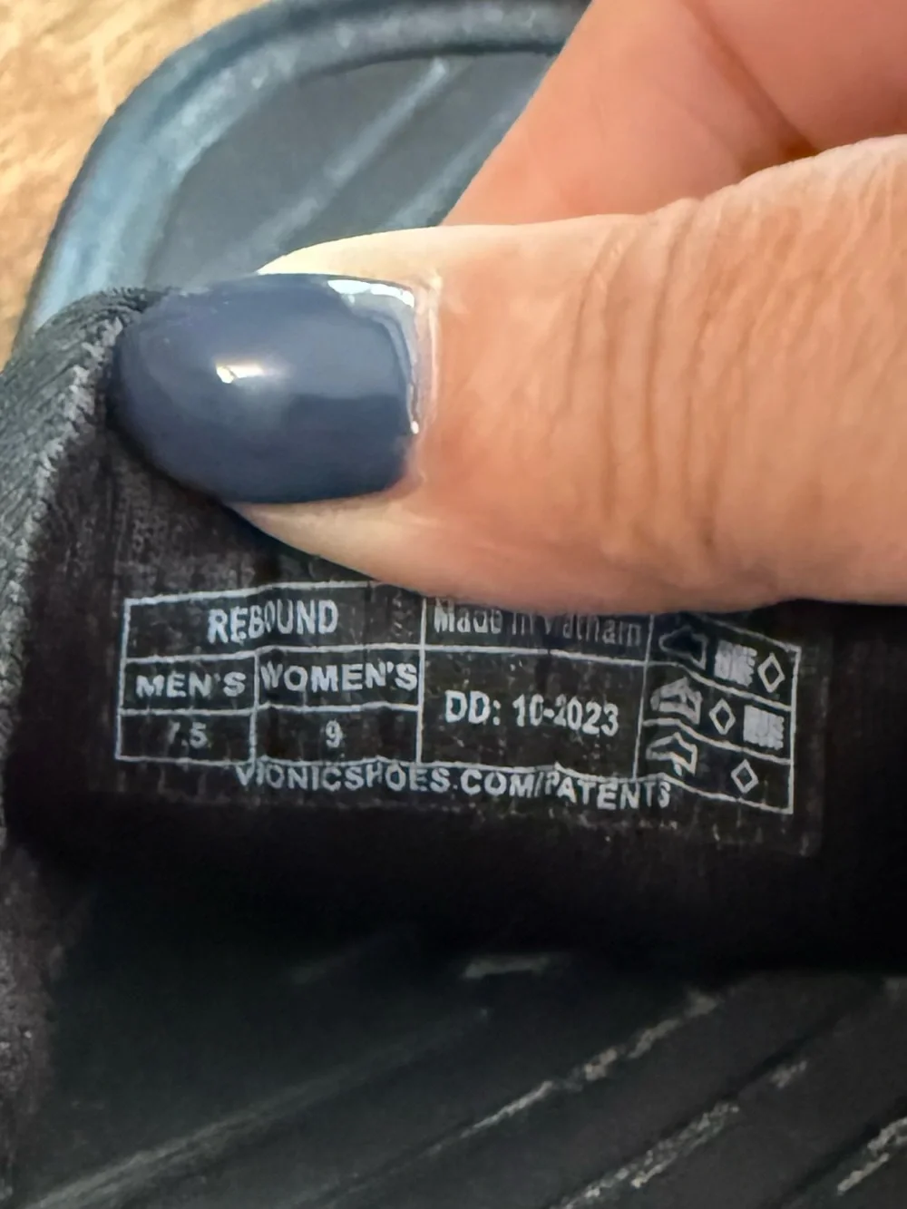 Vionic Rebound Recovery Unisex Slide Sandals 9